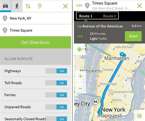 distance between villages|Official MapQuest.
